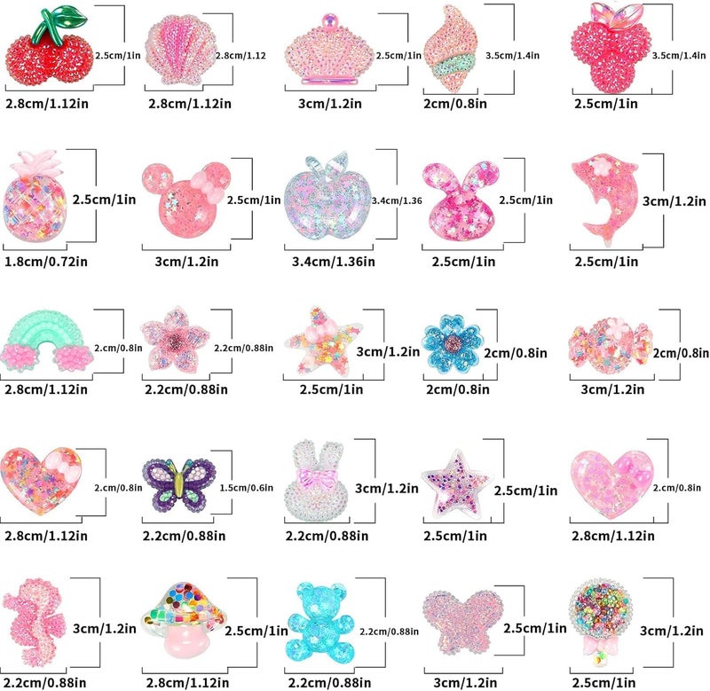 DALOO 25PCS Cute Shoes Charms for Girls & Little Kids Charms for Women Girls Birthday Gifts - Image 4